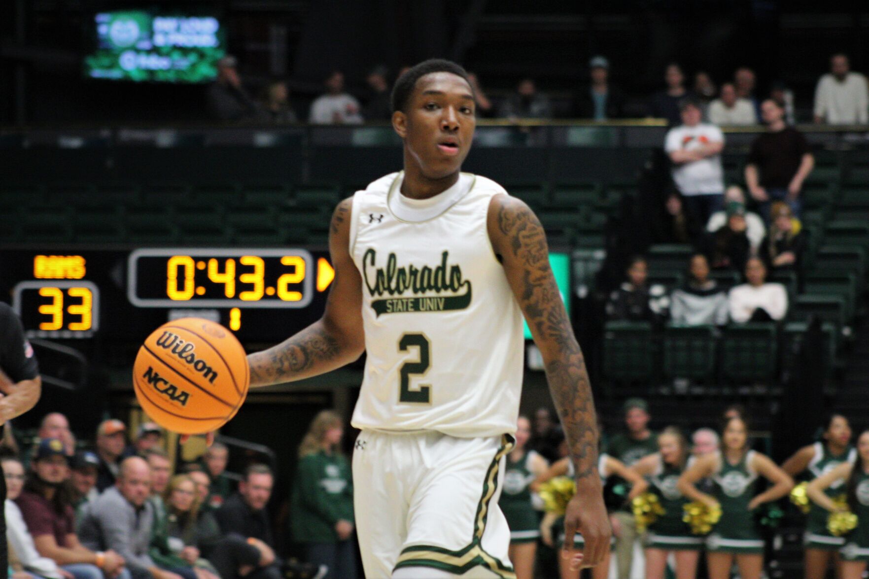 Taviontae Jackson (2), Colorado State men's basketball vs. Weber State